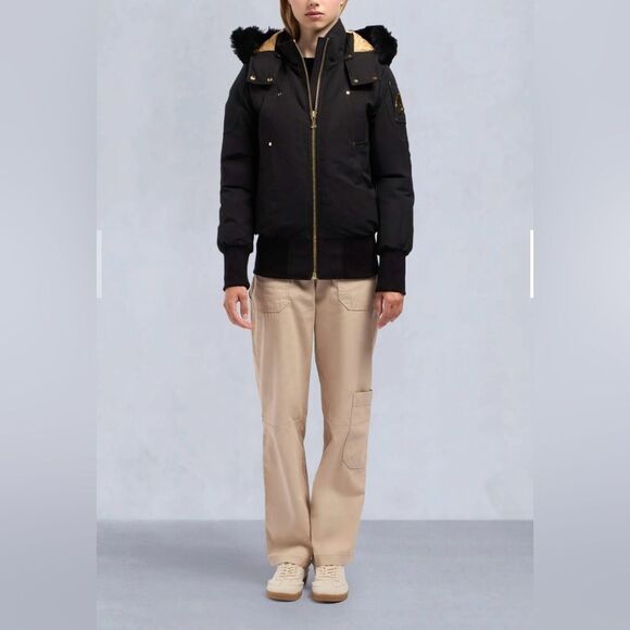 Moose Knuckles GOLD SERIES SAINTE FLAVIE BOMBER JACKET - Picture 5 of 7